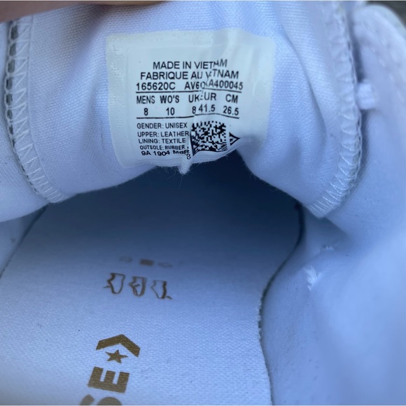 Converse Ct Ox Unisex Leather Sneakers - Picture 12 of 12